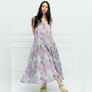 3XL Rujuta Sheth Leila Dress in Light Rubix